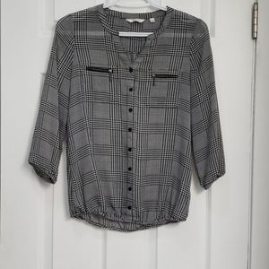 Sheer 3/4 length top